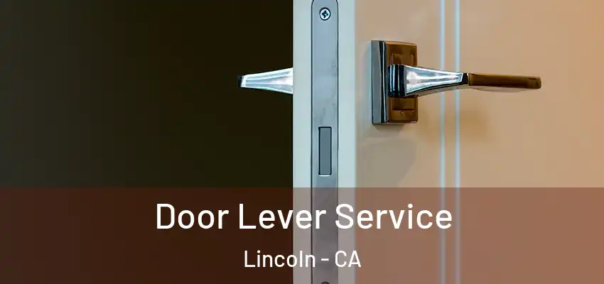  Door Lever Service Lincoln - CA